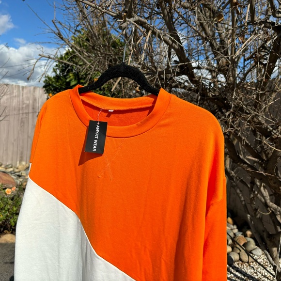 Any fit wear 2 color crew neck full sleeve shirt sweatshirt size XL brand new - Picture 3 of 4